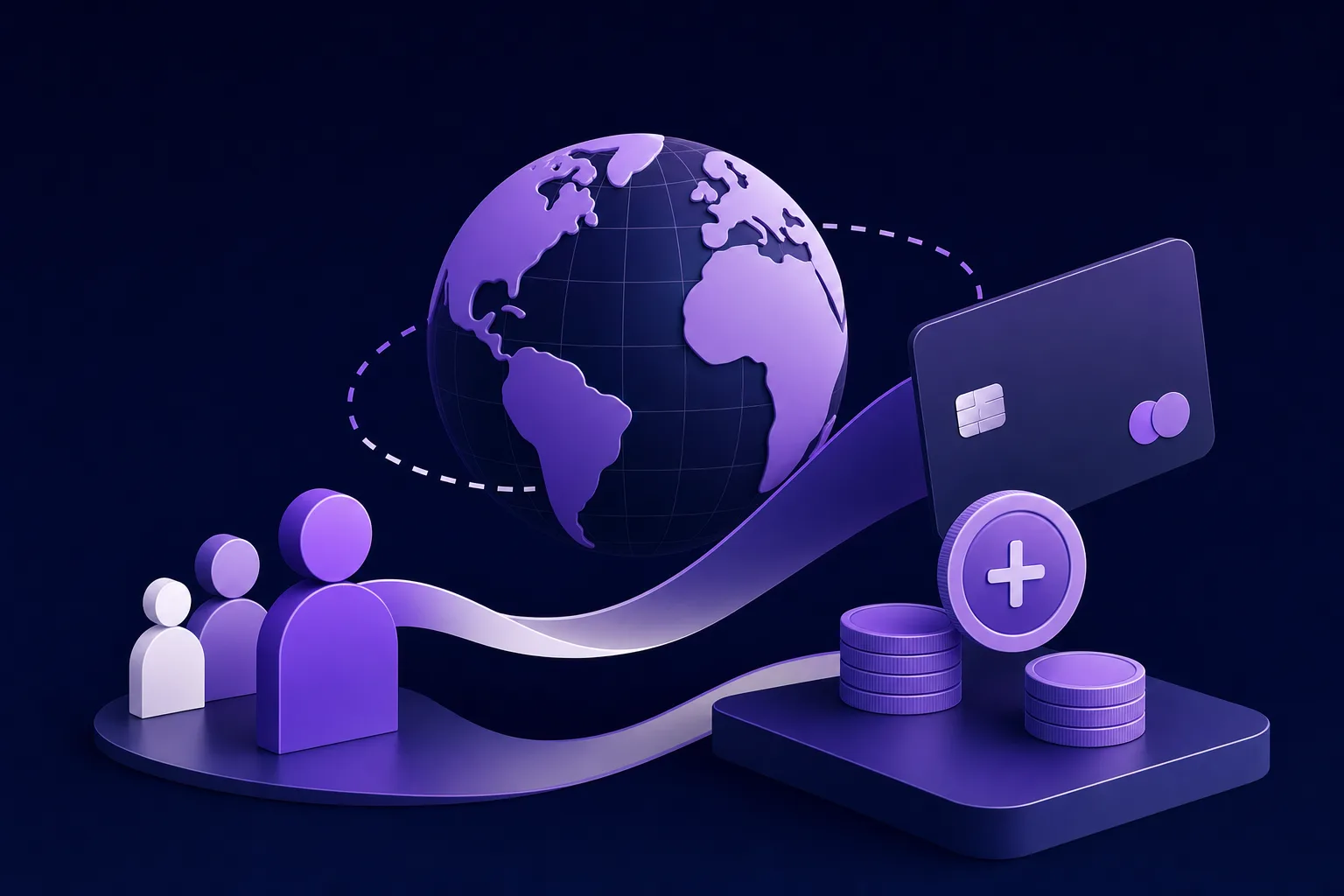foreign transaction fees — courses editorial illustration