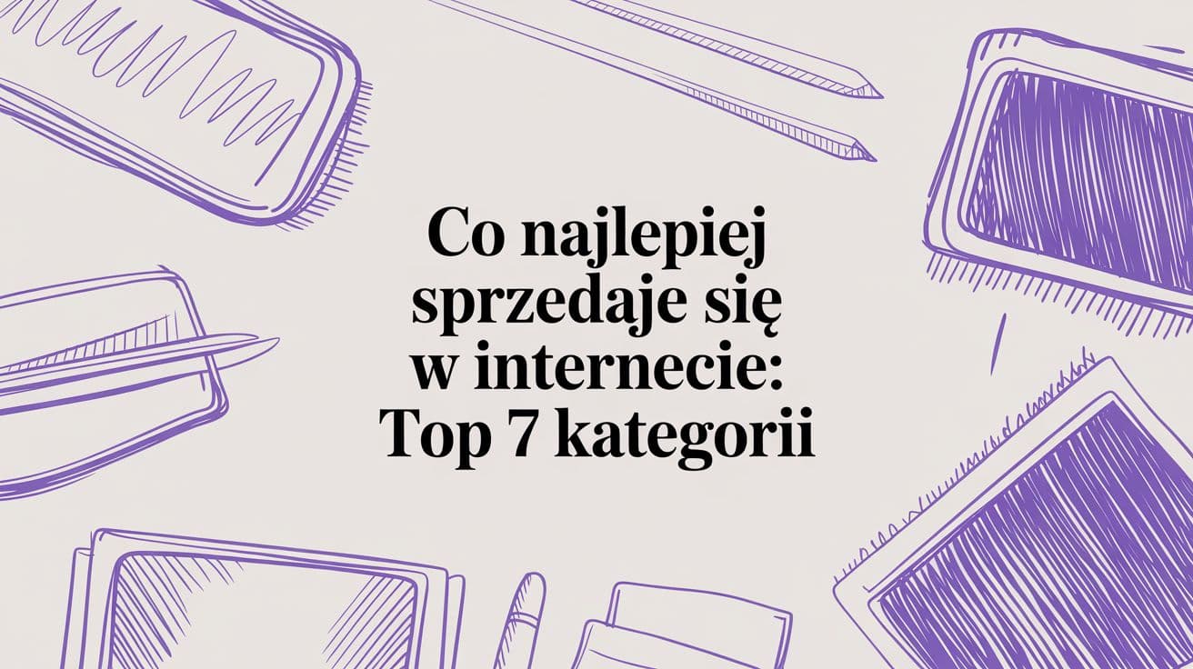 Zastanawiasz się, co najlepiej sprzedaje się w internecie? Odkryj 7 kluczowych kategorii i zacznij sprzedawać z zyskiem.
