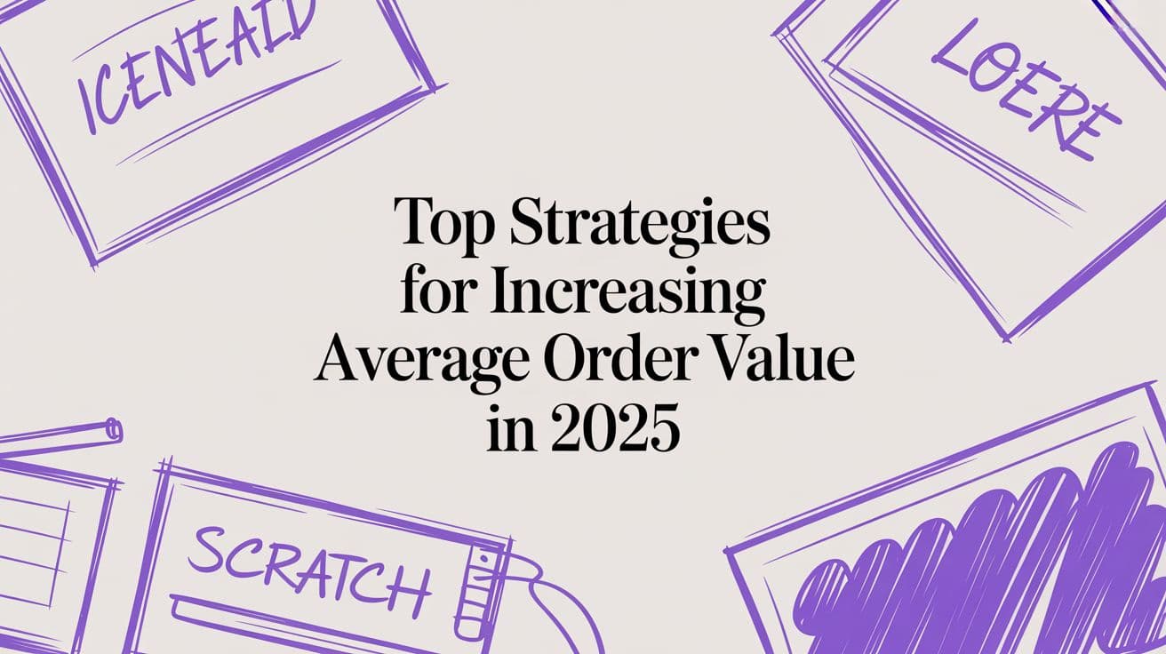 Top Strategies for Increasing Average Order Value in 2025