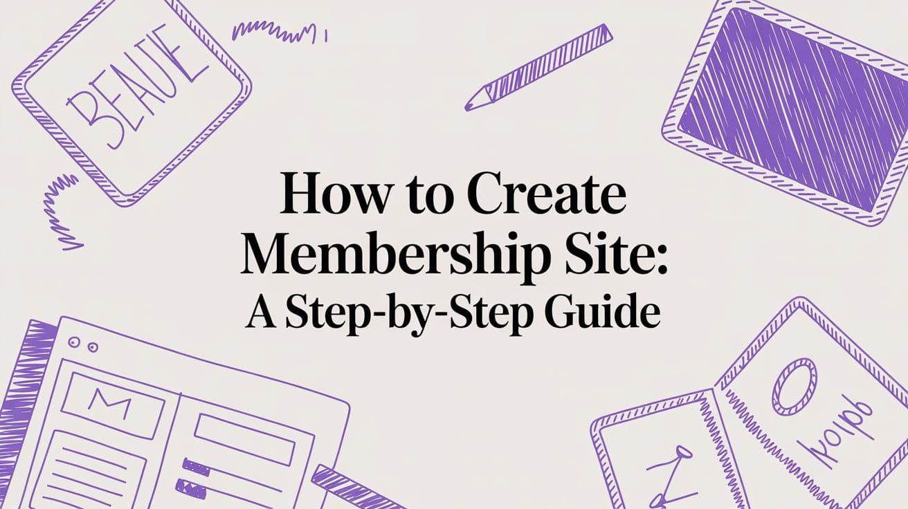 How to Create a Membership Site: A Step-by-Step Guide
