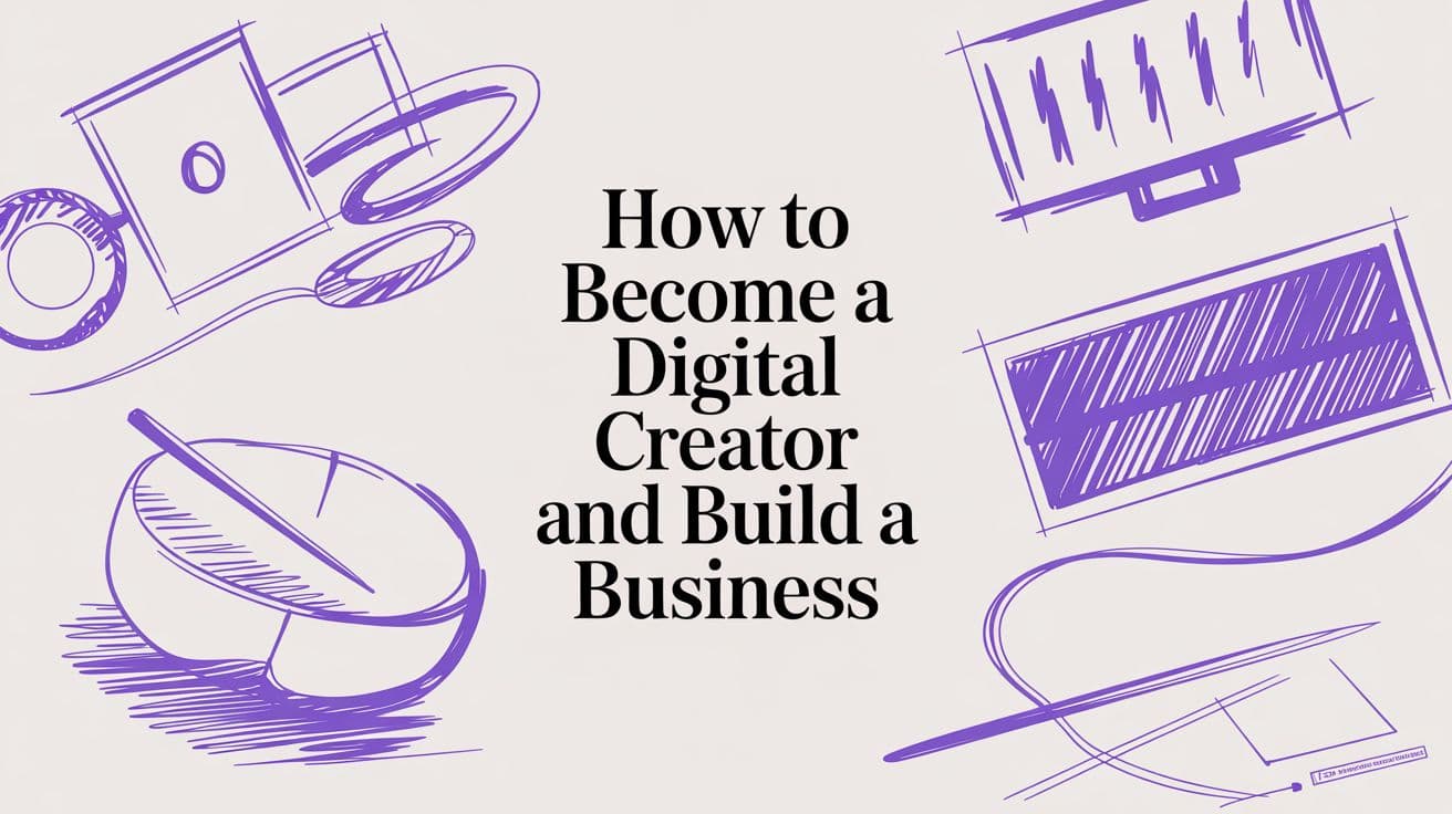 How to Become a Digital Creator and Build a Business