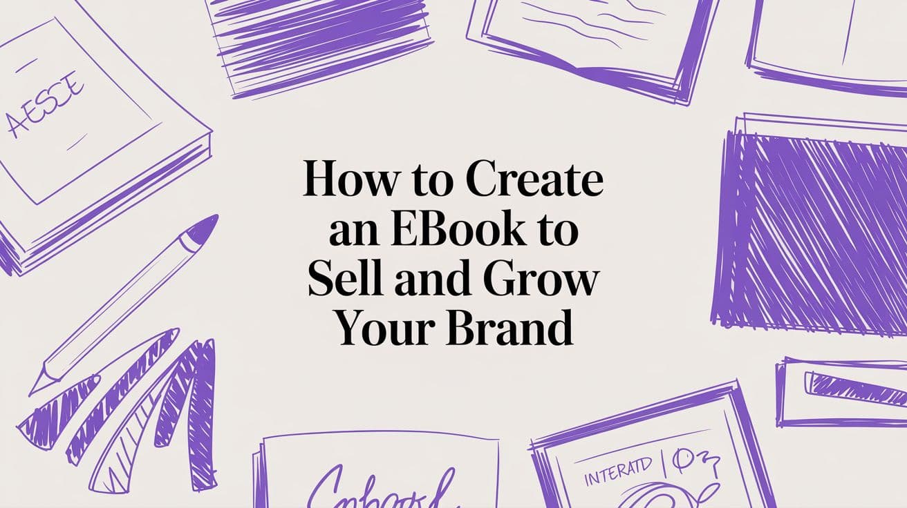 How to Create an Ebook to Sell and Grow Your Brand