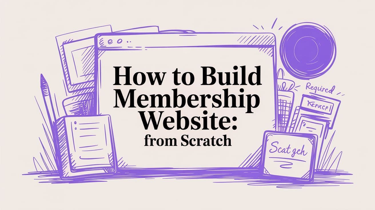 How to Build a Membership Website: From Scratch and Without the Headaches