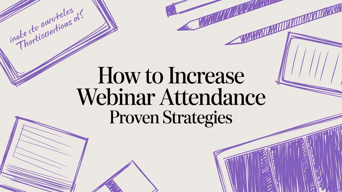 How to Increase Webinar Attendance: Proven Strategies
