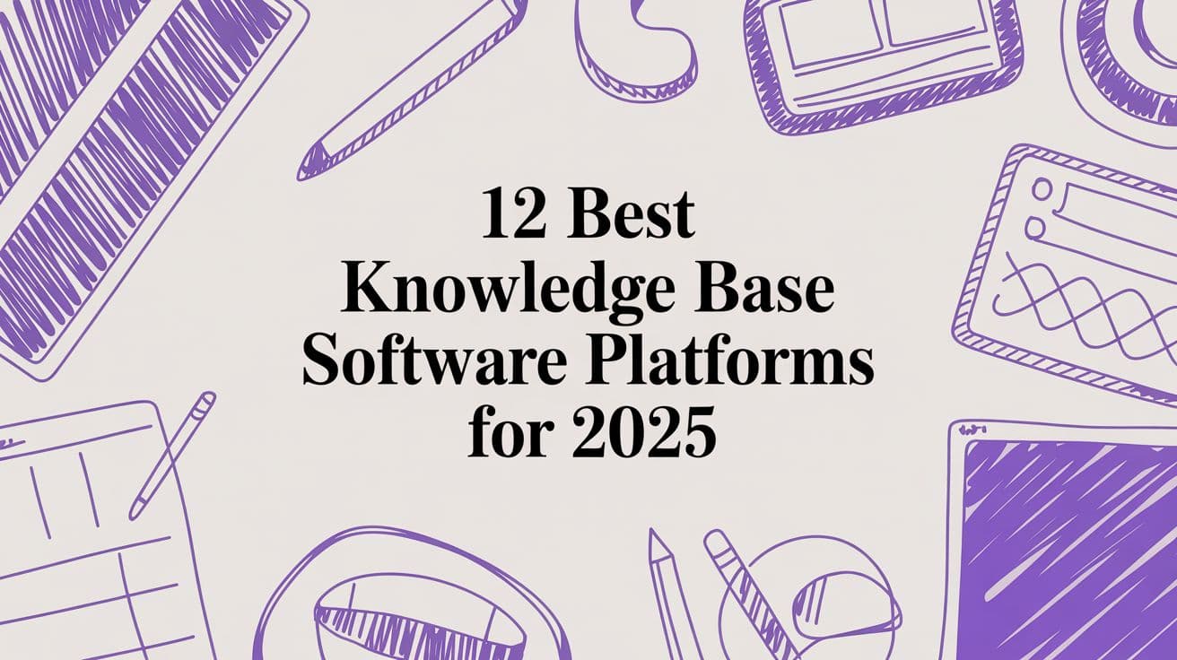 12 Best Knowledge Base Software Platforms for 2025