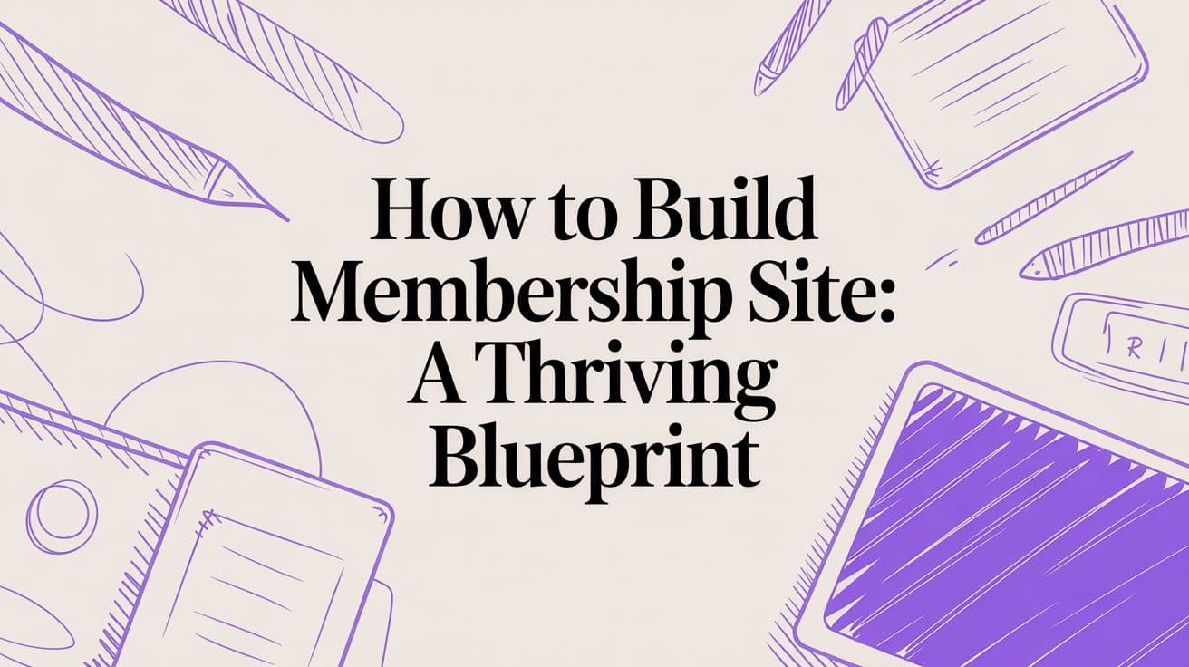 How to Build a Membership Site: A Thriving Blueprint