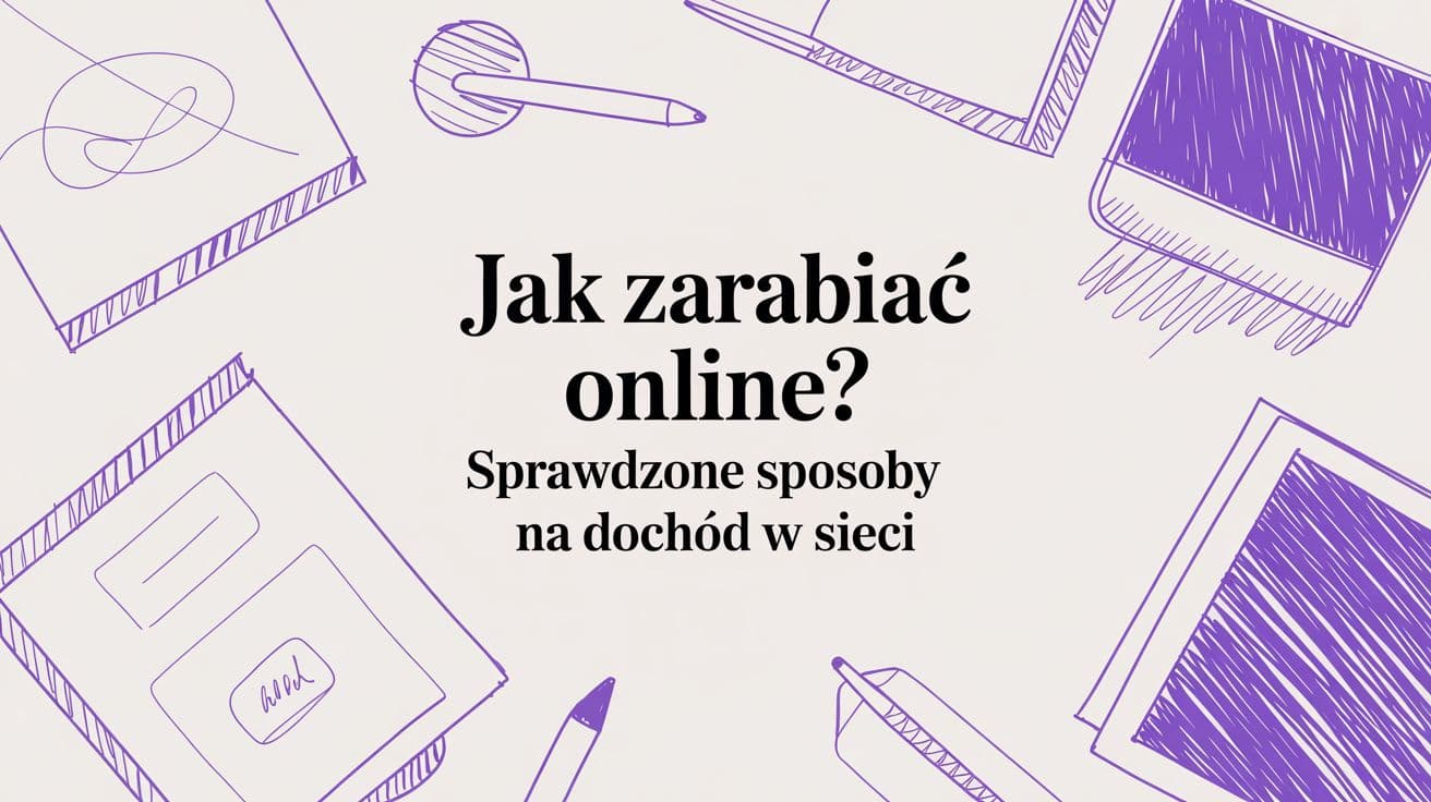Chcesz wiedzieć, jak zarabiać online? Odkryj sprawdzone metody, od produktów cyfrowych po freelancing. Praktyczny przewodnik dla każdego.