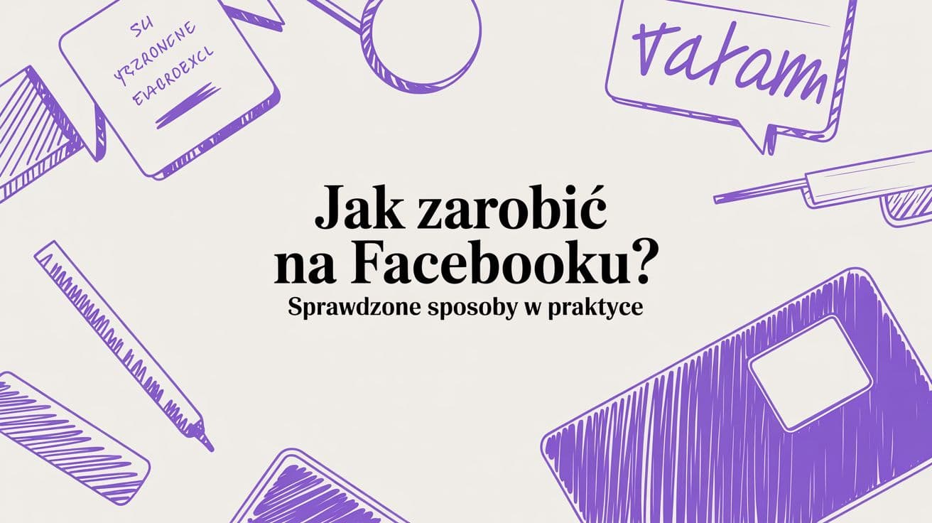 Chcesz wiedzieć, jak zarobić na Facebooku? Odkryj realne strategie budowania społeczności, sprzedaży produktów cyfrowych i monetyzacji treści.