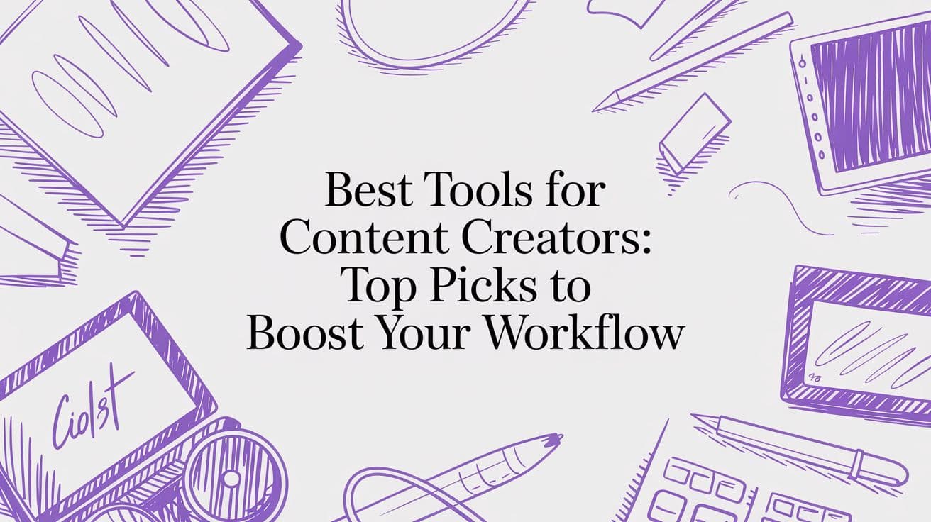 Best Tools for Content Creators in 2026, Sorted by Task