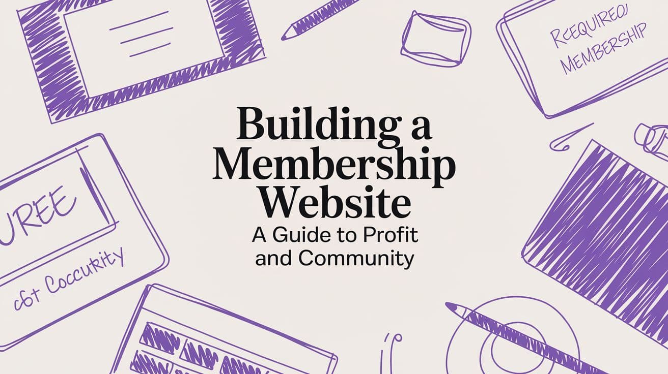 Building A Membership Website: A Guide To Profit And Community