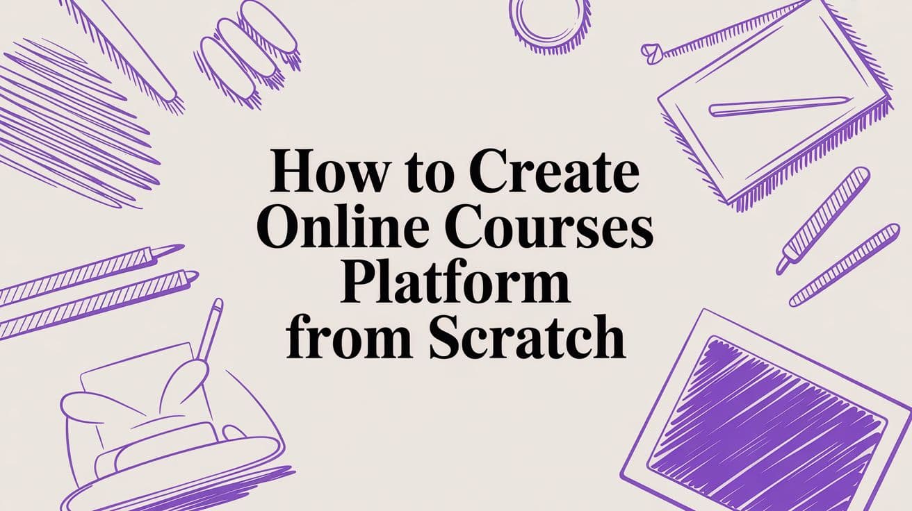 How to Create an Online Courses Platform From Scratch