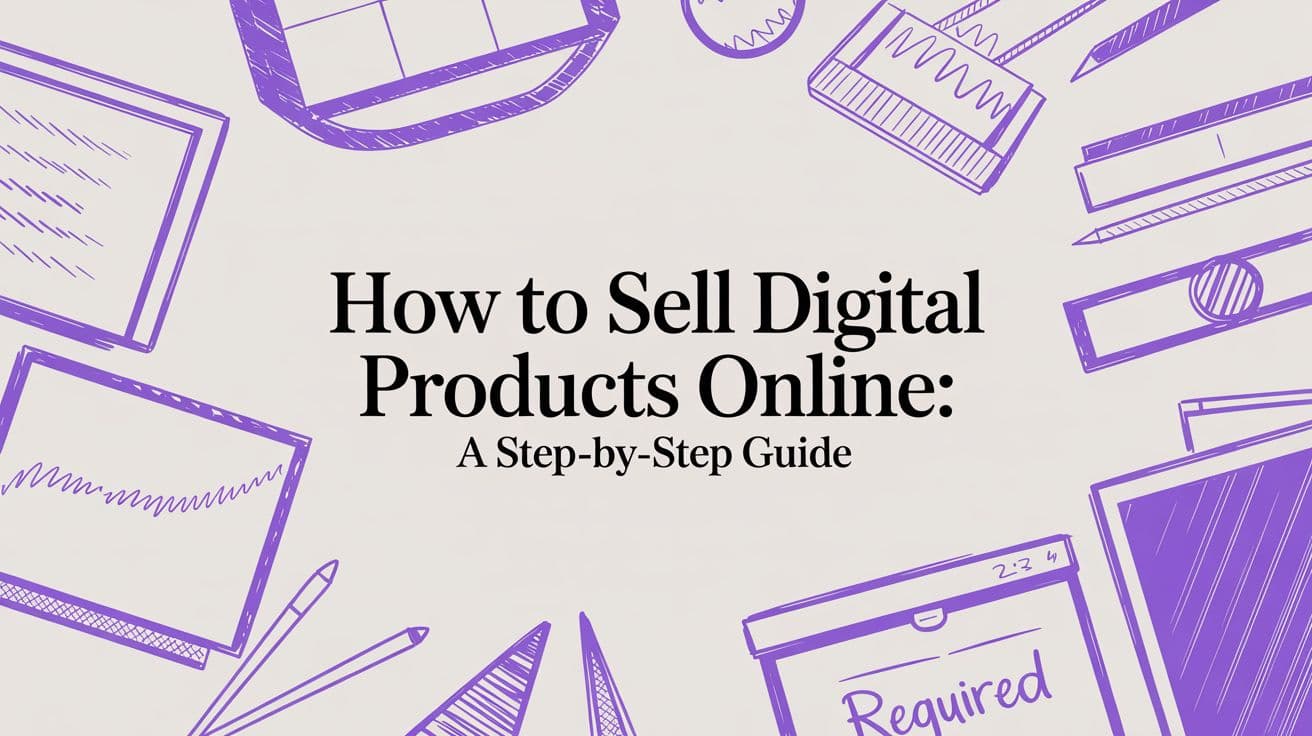 How to Sell Digital Products Online: A Step-by-Step Guide