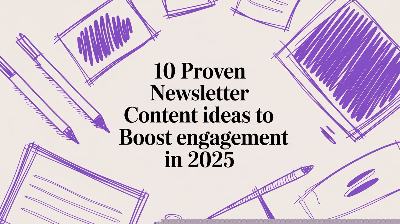 10 Proven Newsletter Content Ideas to Boost Engagement in 2025