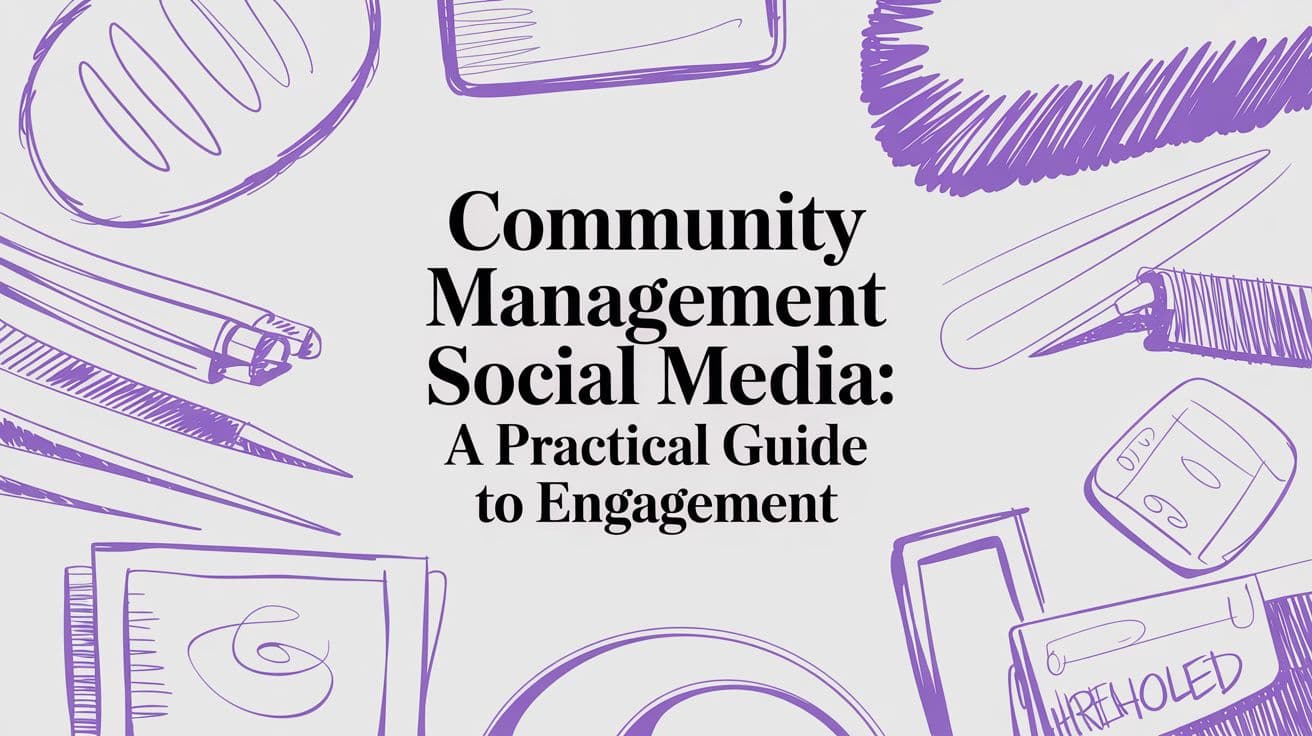 Community management social media: A Practical Guide to Engagement