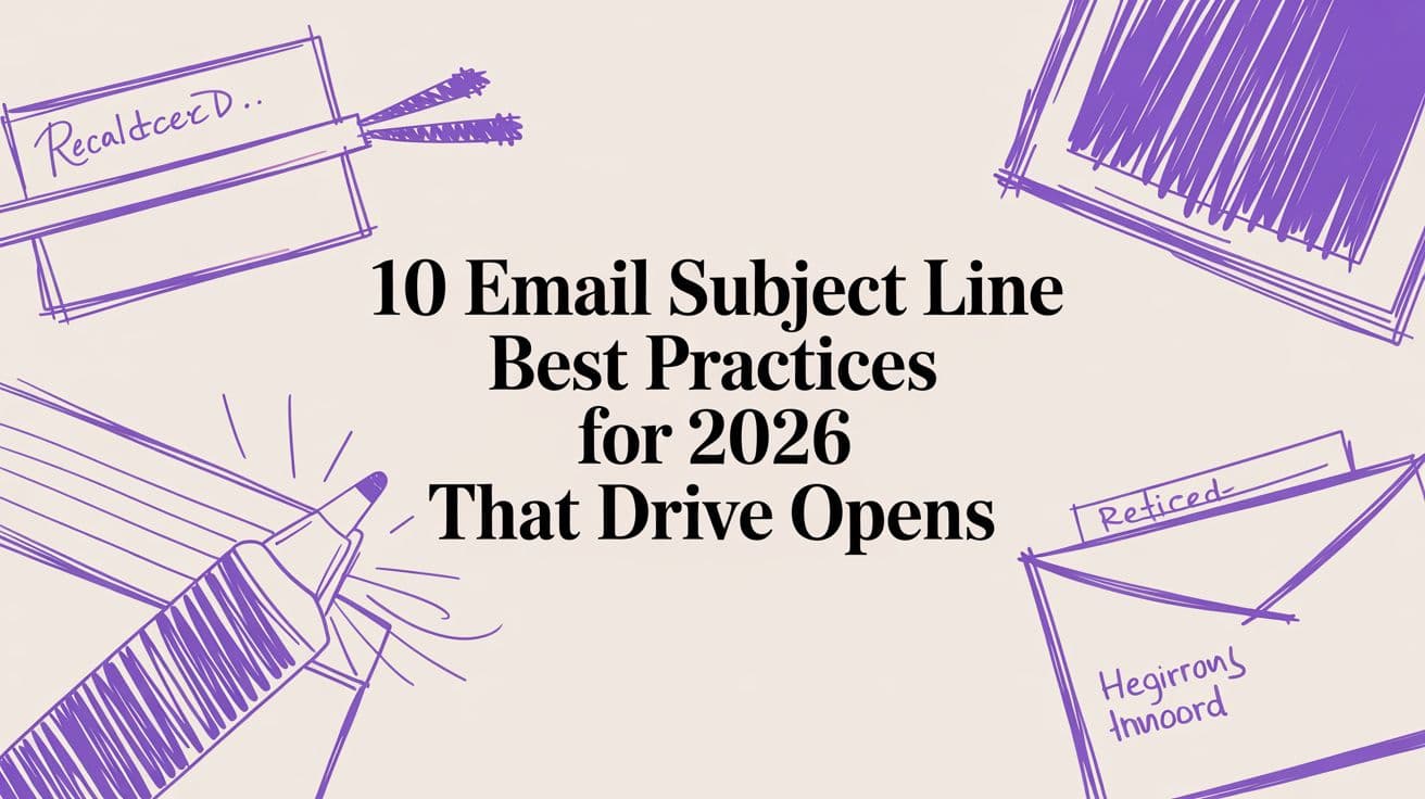 10 Email Subject Line Best Practices for 2026 That Drive Opens