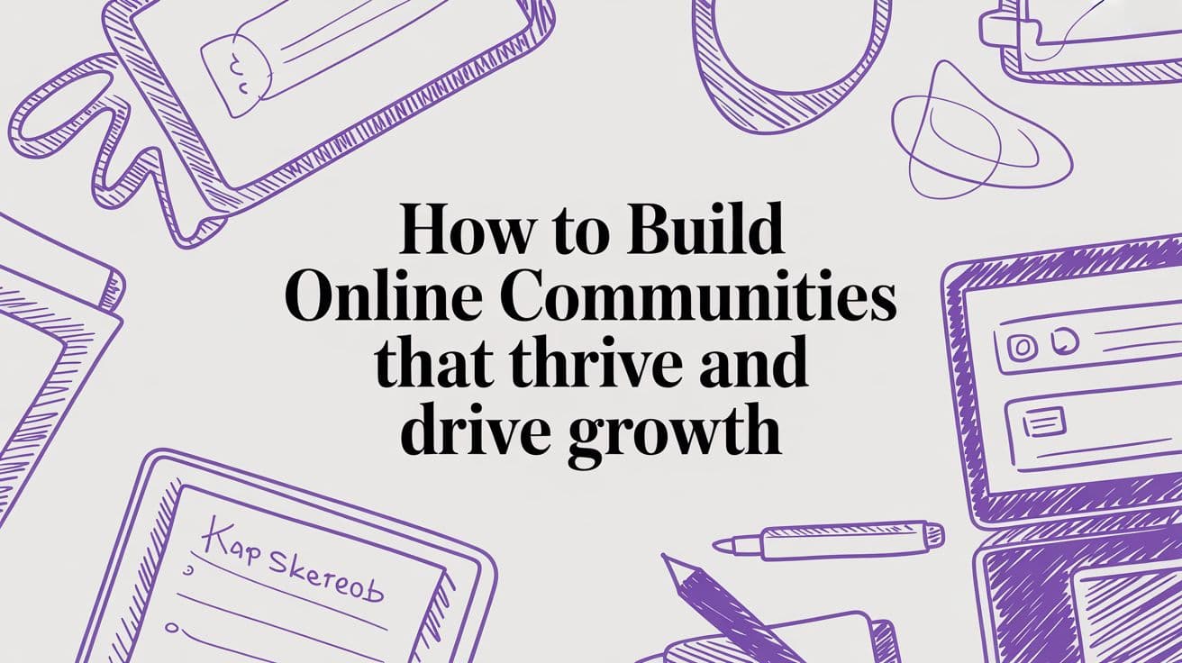 How to Build Online Communities That Thrive and Drive Growth