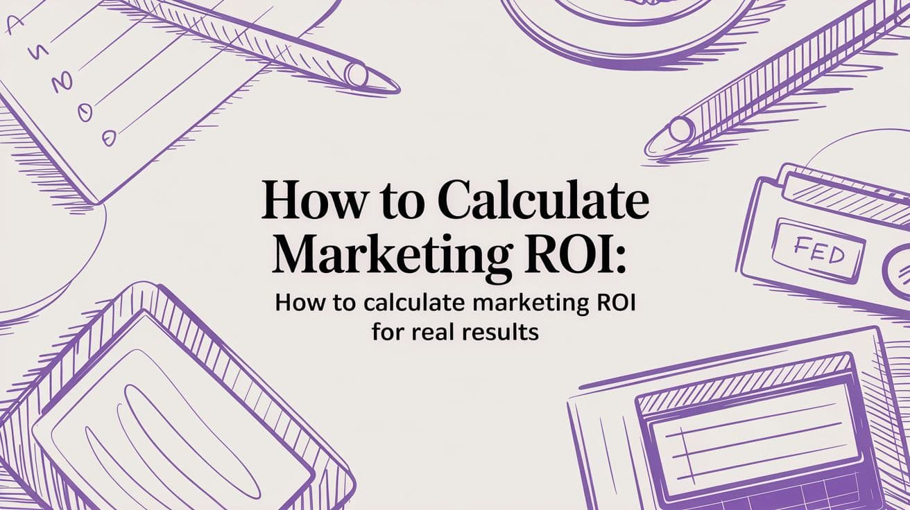 How to Calculate Marketing ROI for Real Results