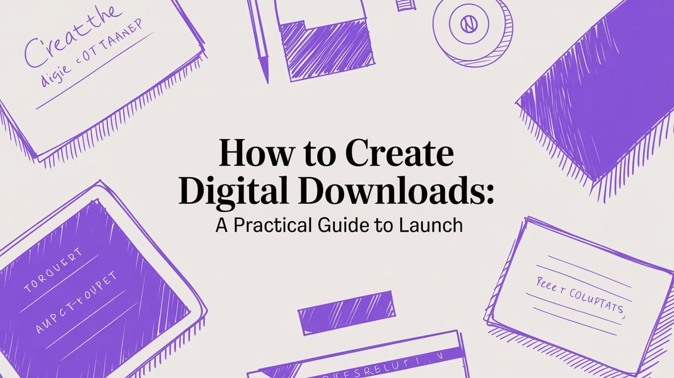 How to Create Digital Downloads: A Practical Guide to Launch