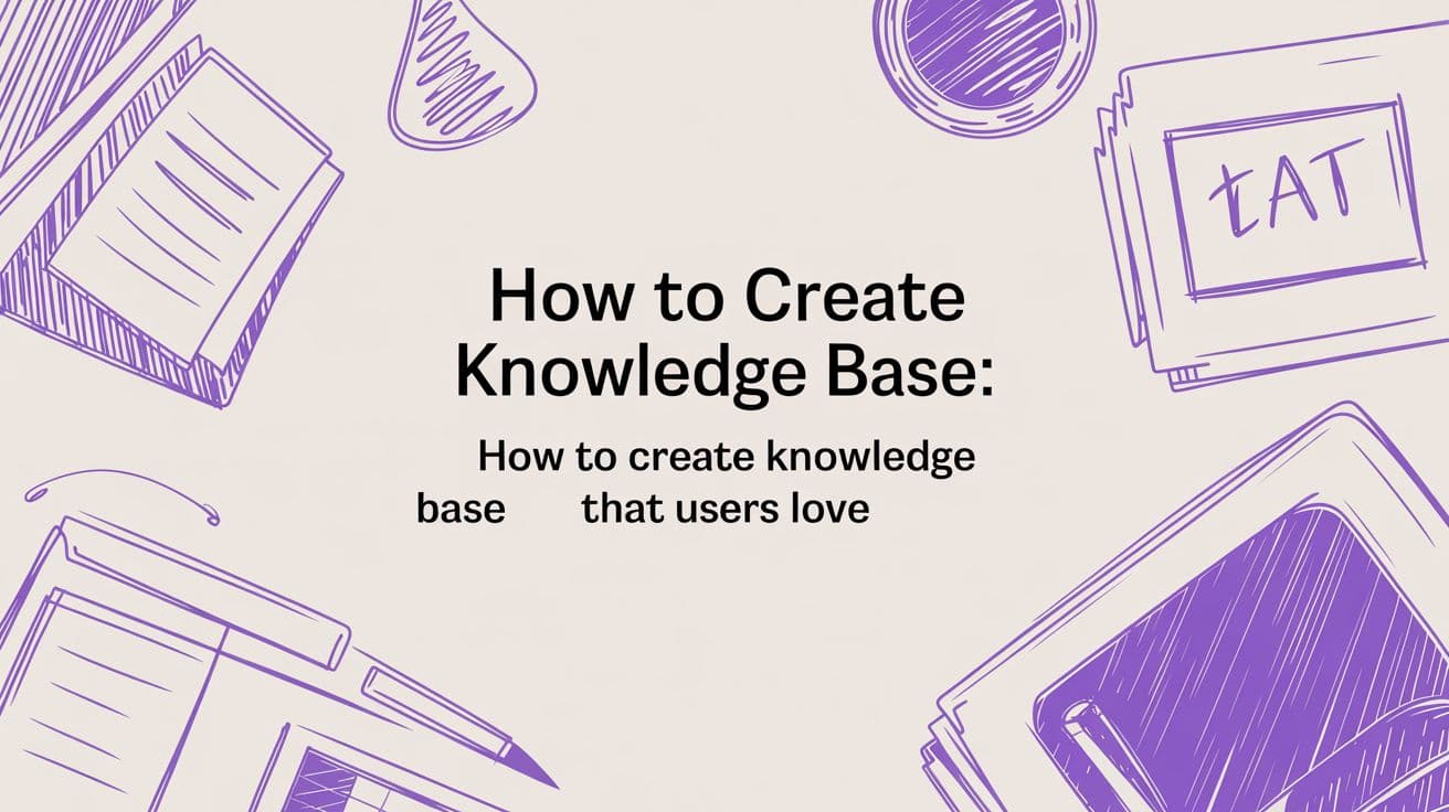 How to Create Knowledge Base: A Guide to Building a Resource Users Love