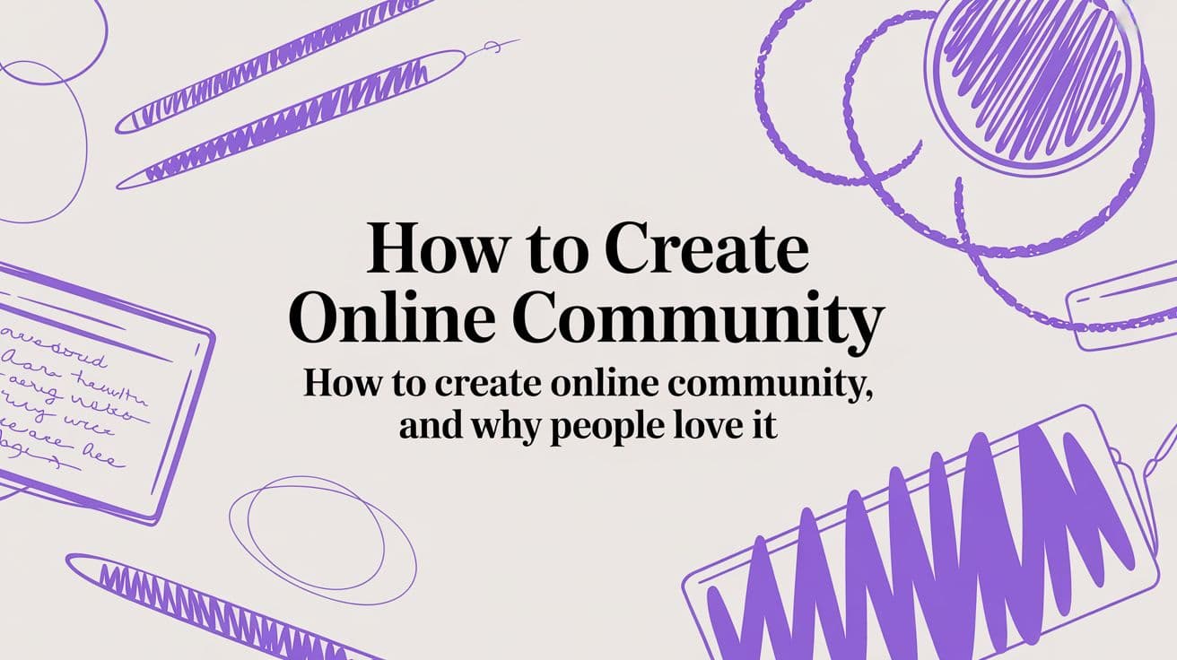 How to Create a Thriving Online Community from Scratch