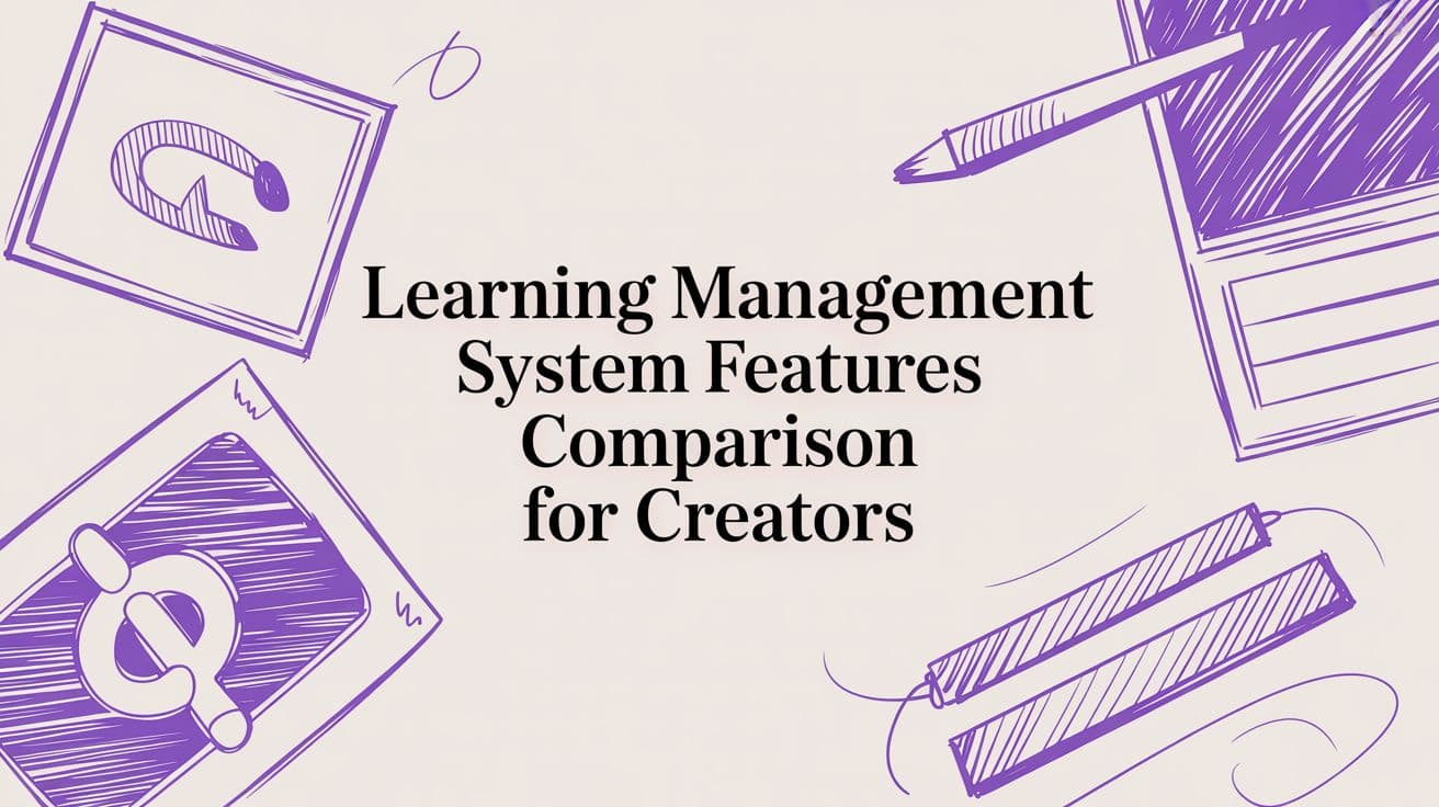 Learning Management System Features Comparison for Creators