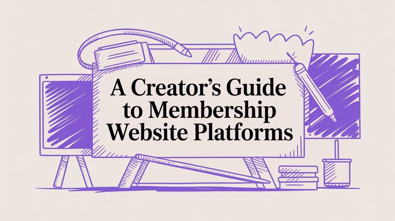 A Creator’s Guide to Membership Website Platforms
