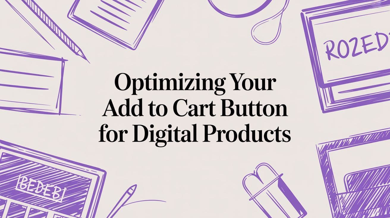 Optimizing Your Add To Cart Button For Digital Products