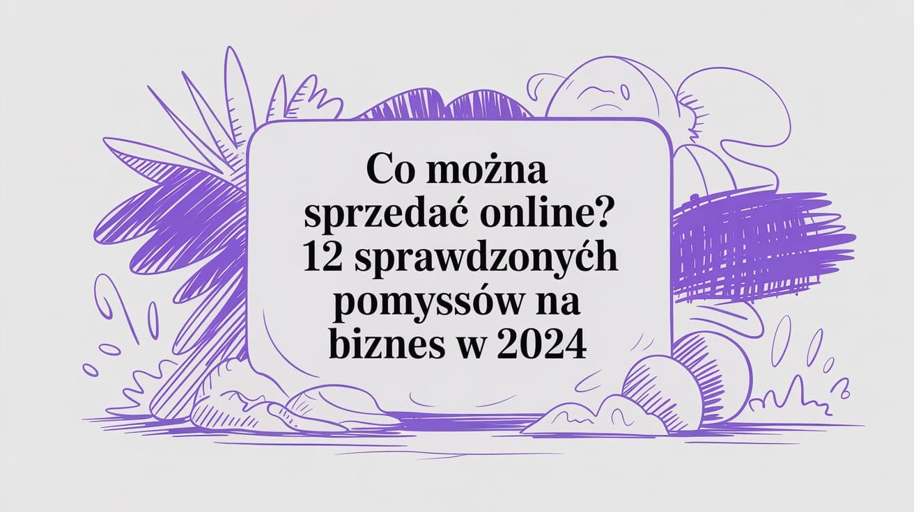 Zastanawiasz się, co można sprzedać w internecie? Odkryj 12 pomysłów na produkty cyfrowe i usługi, które przyniosą Ci zysk. Zacznij już dziś!