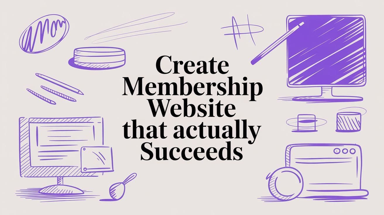 Create Membership Website That Actually Succeeds