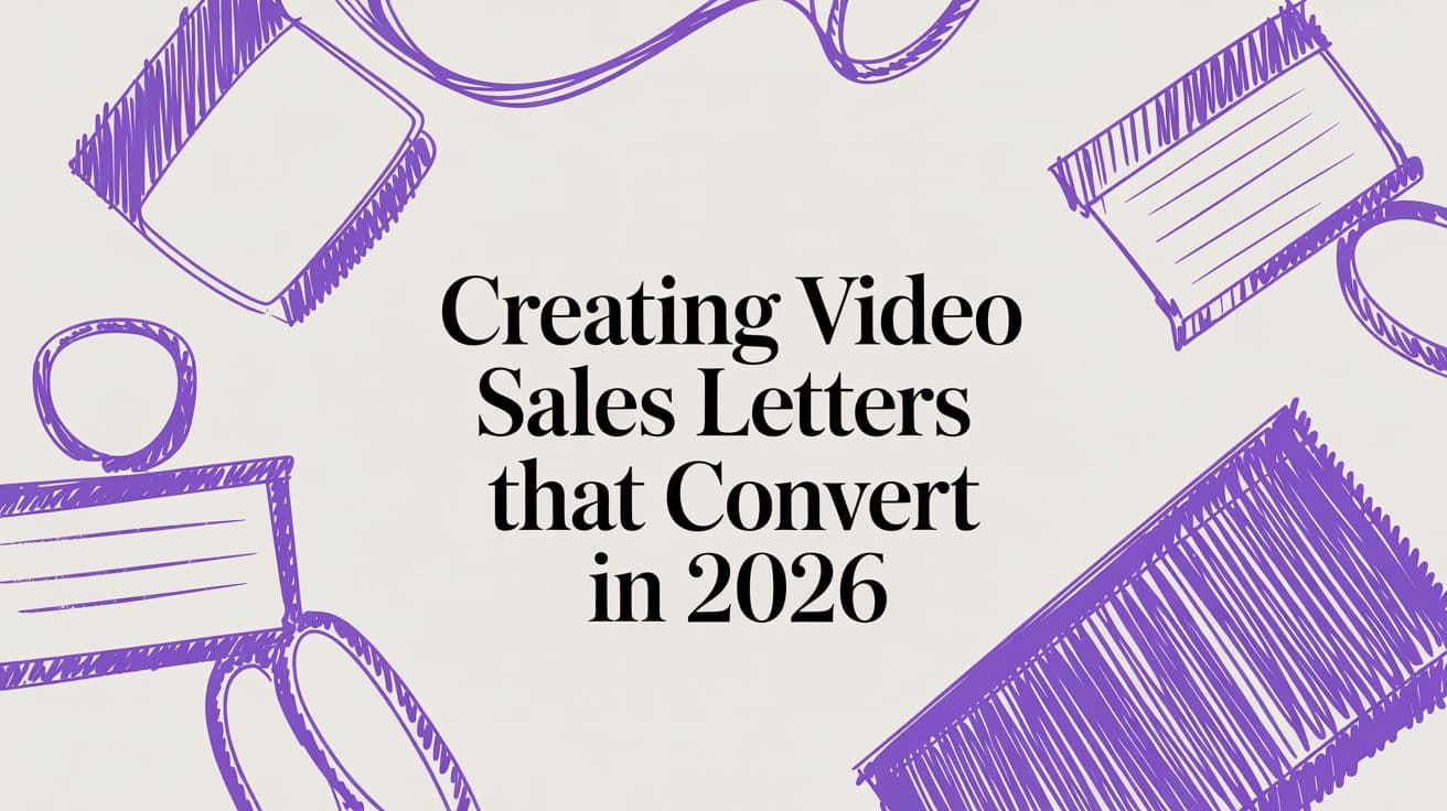Creating Video Sales Letters That Convert in 2026