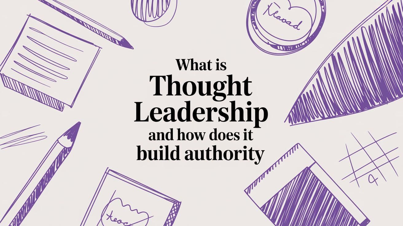 What Is Thought Leadership and How Does It Build Authority