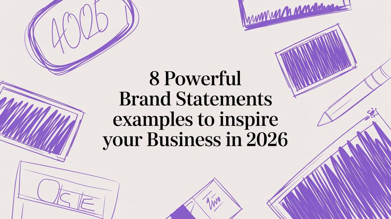 8 Powerful Brand Statements Examples to Inspire Your Business in 2026