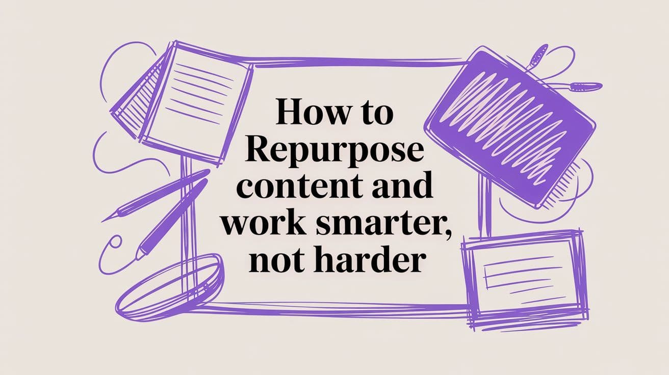 How to Repurpose Content and Work Smarter Not Harder