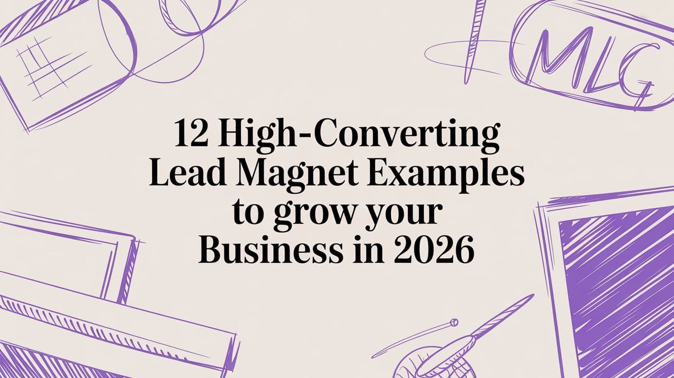 12 High-Converting Lead Magnet Examples to Grow Your Business in 2026