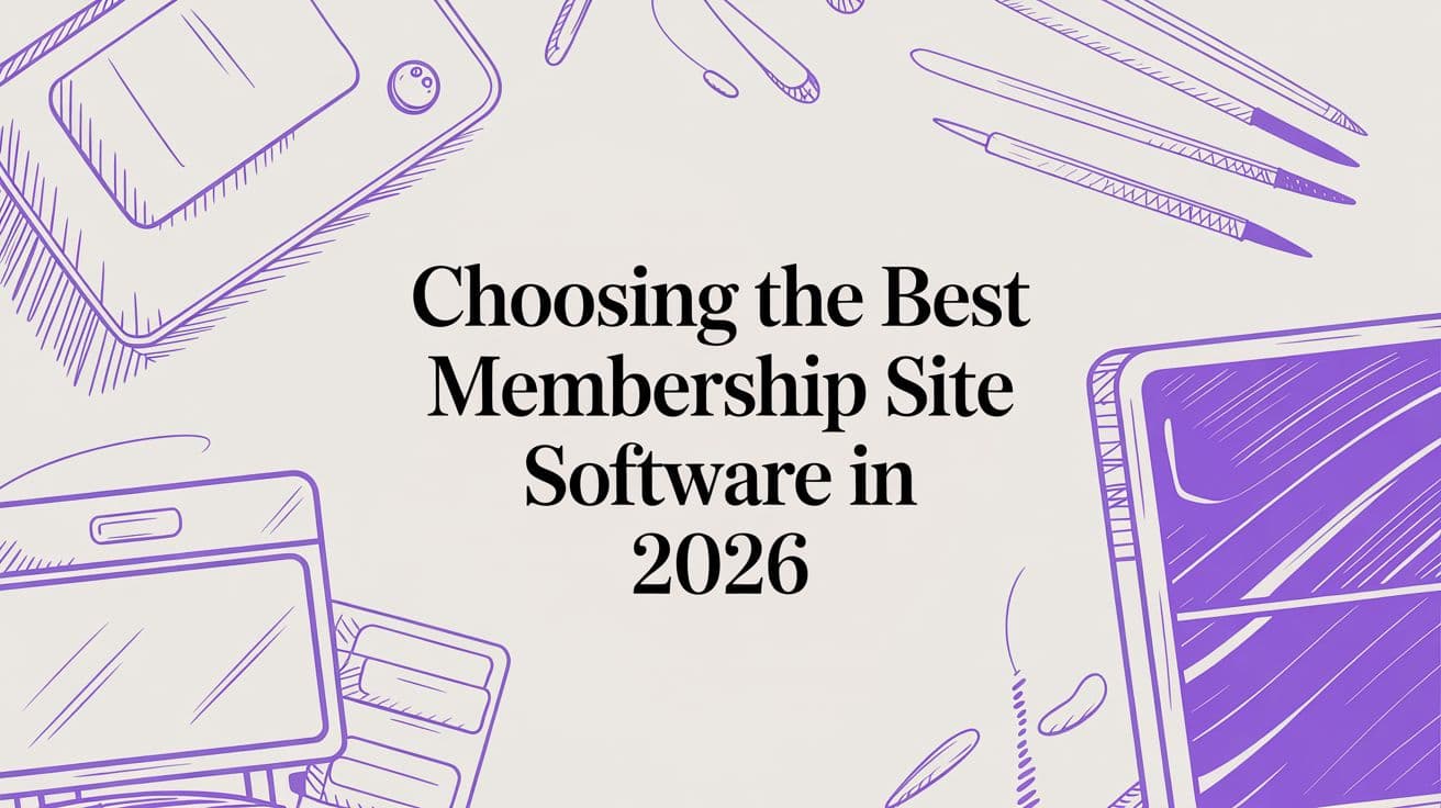 Choosing the Best Membership Site Software in 2026