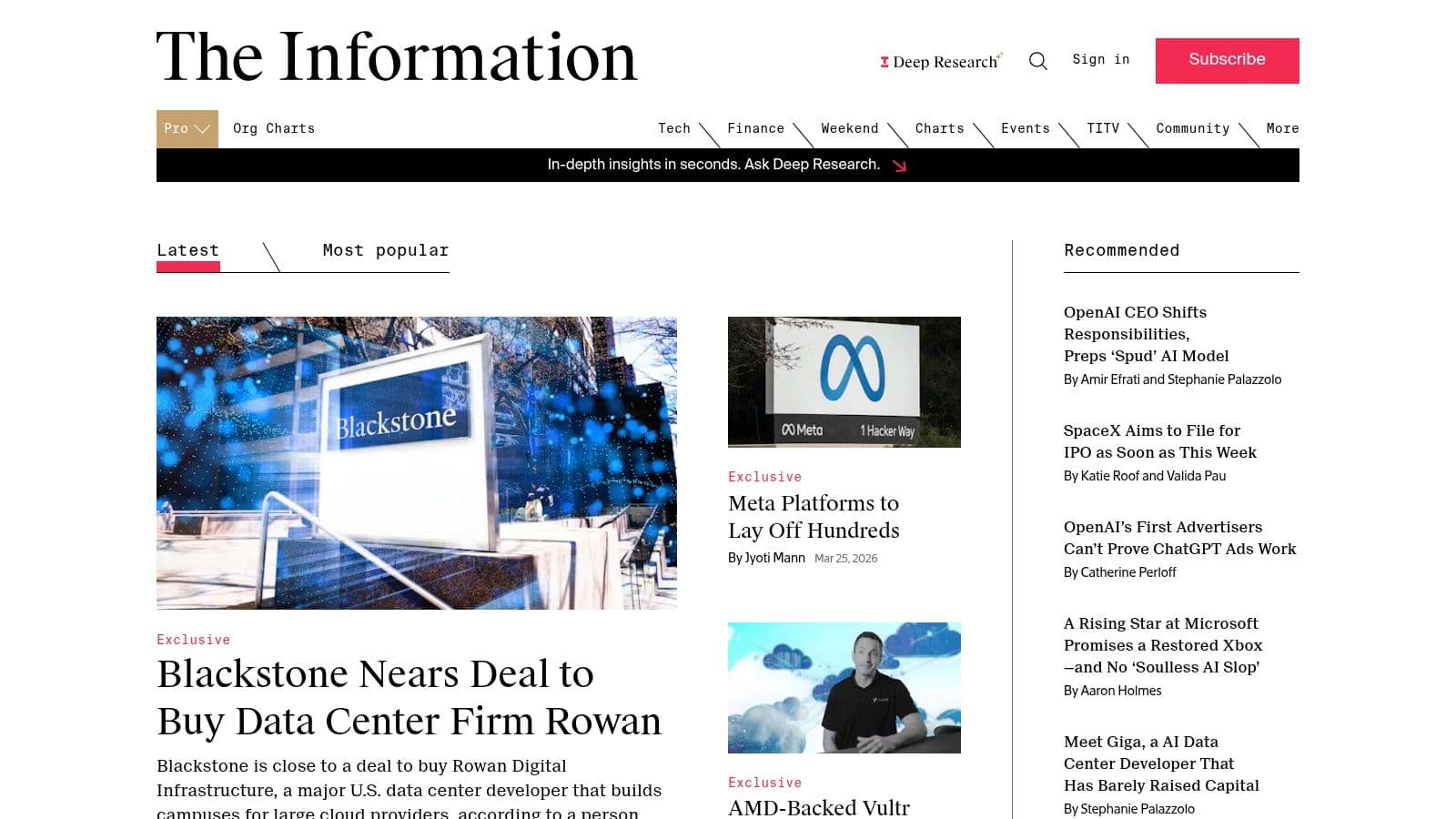 The Information