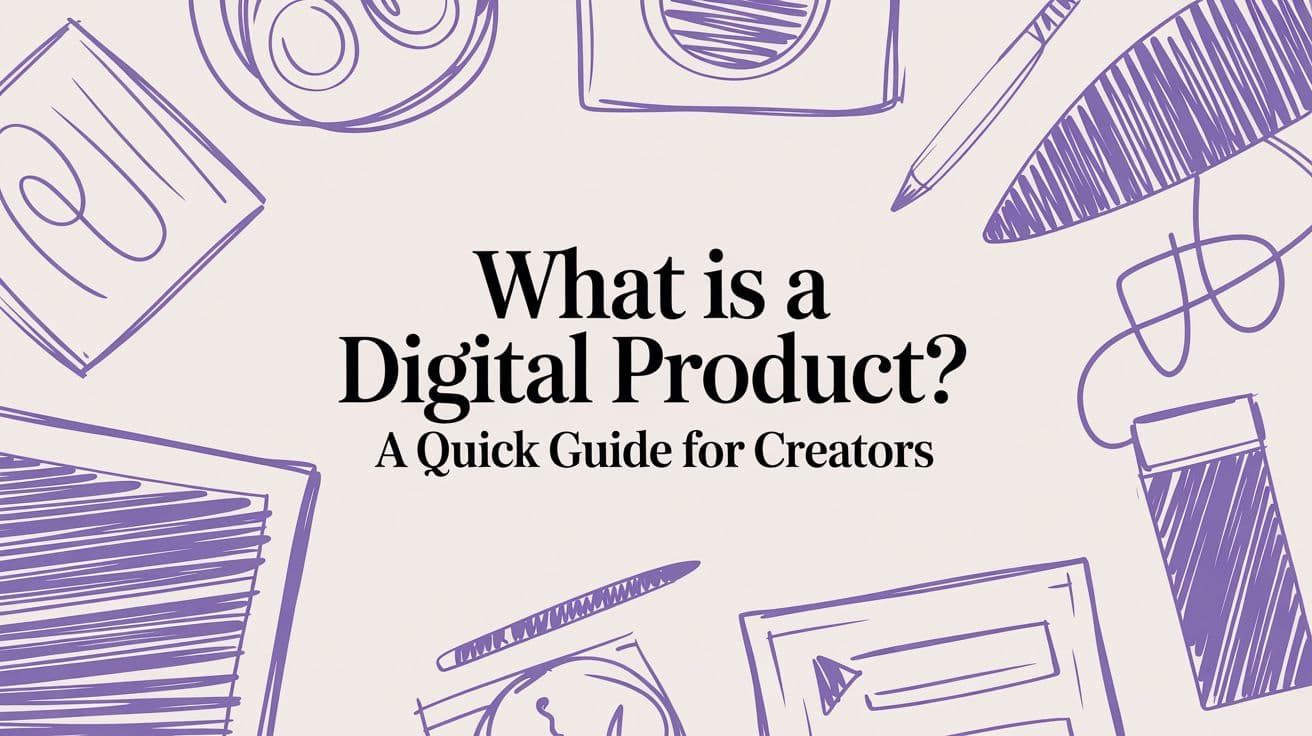 What Is a Digital Product? A Quick Guide for Creators