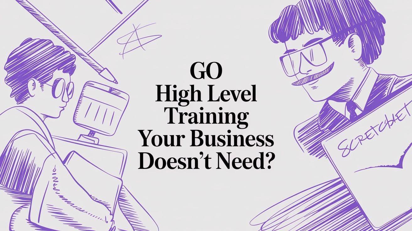 Go High Level Training Your Business Doesn’t Need?
