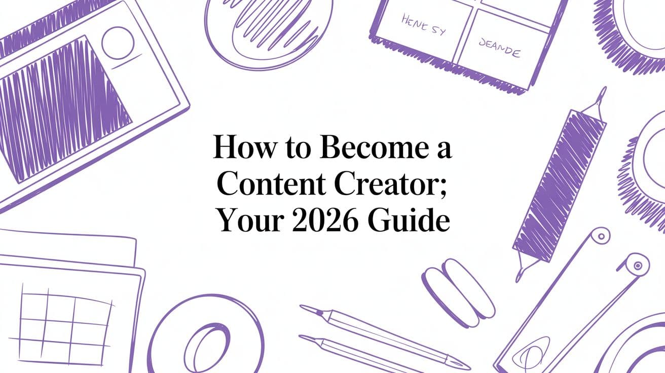 How to Become a Content Creator: Your 2026 Guide