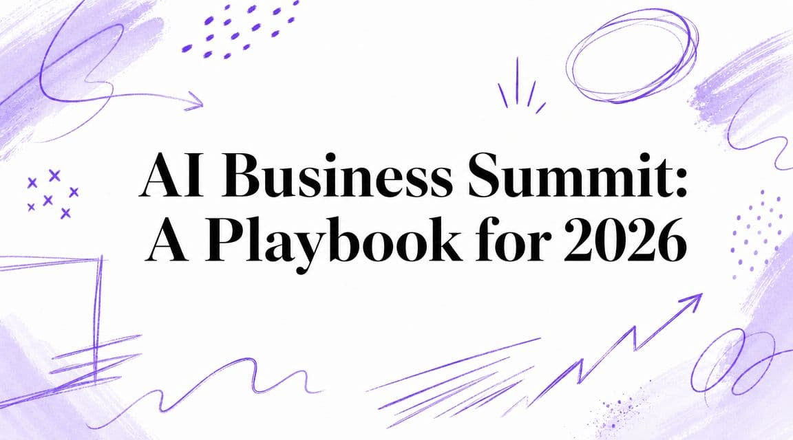 AI Business Summit: A Playbook for 2026