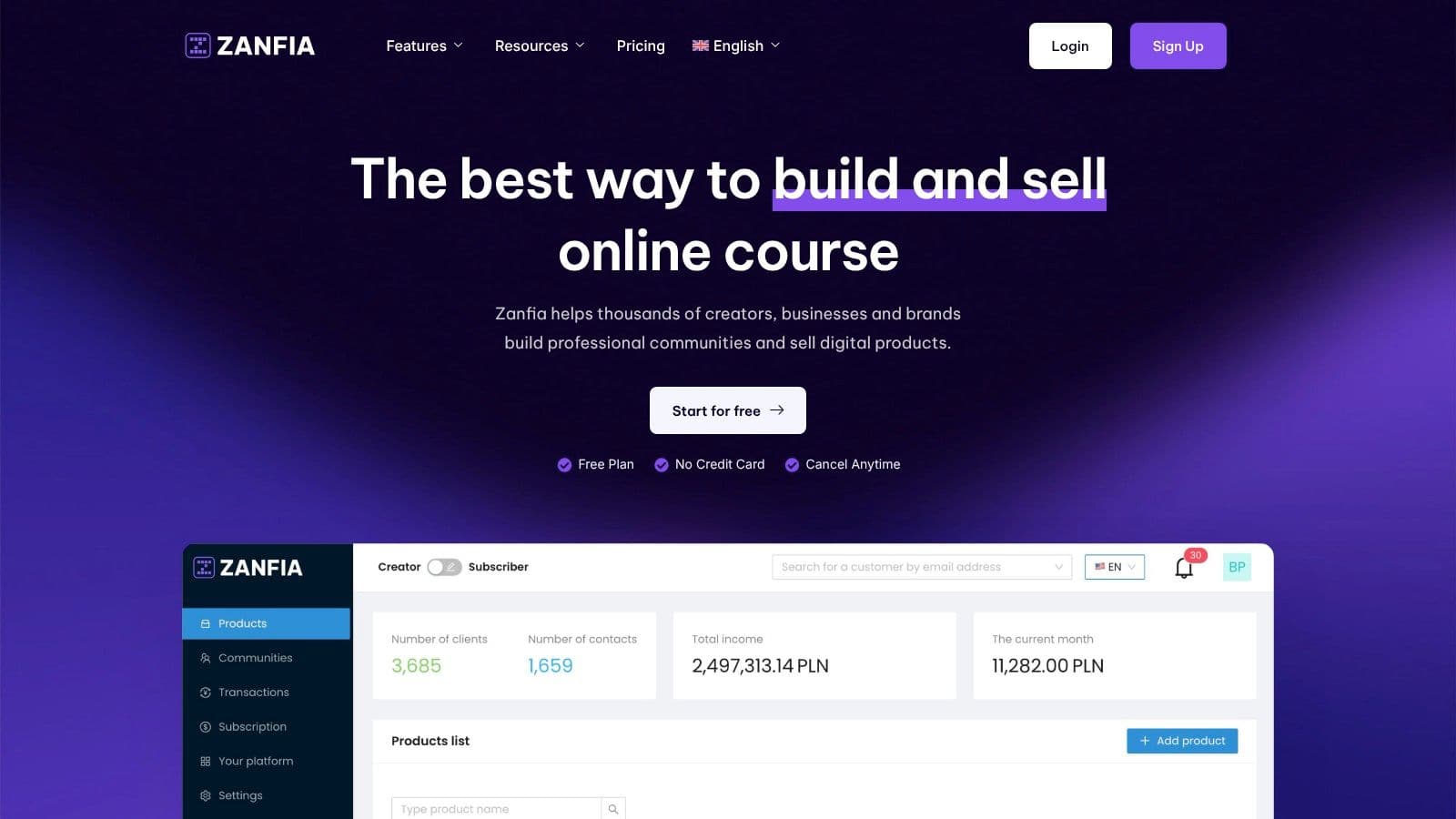 Screenshot from https://zanfia.com/og-image-1200x630.png