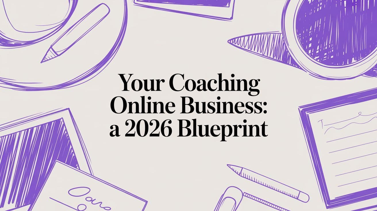 Your Coaching Online Business: A 2026 Blueprint