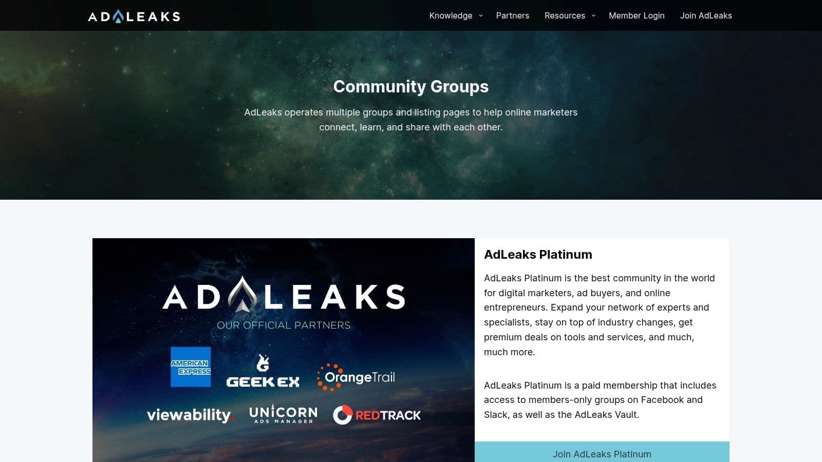 Local Business Facebook Ad Buyers (AdLeaks network)