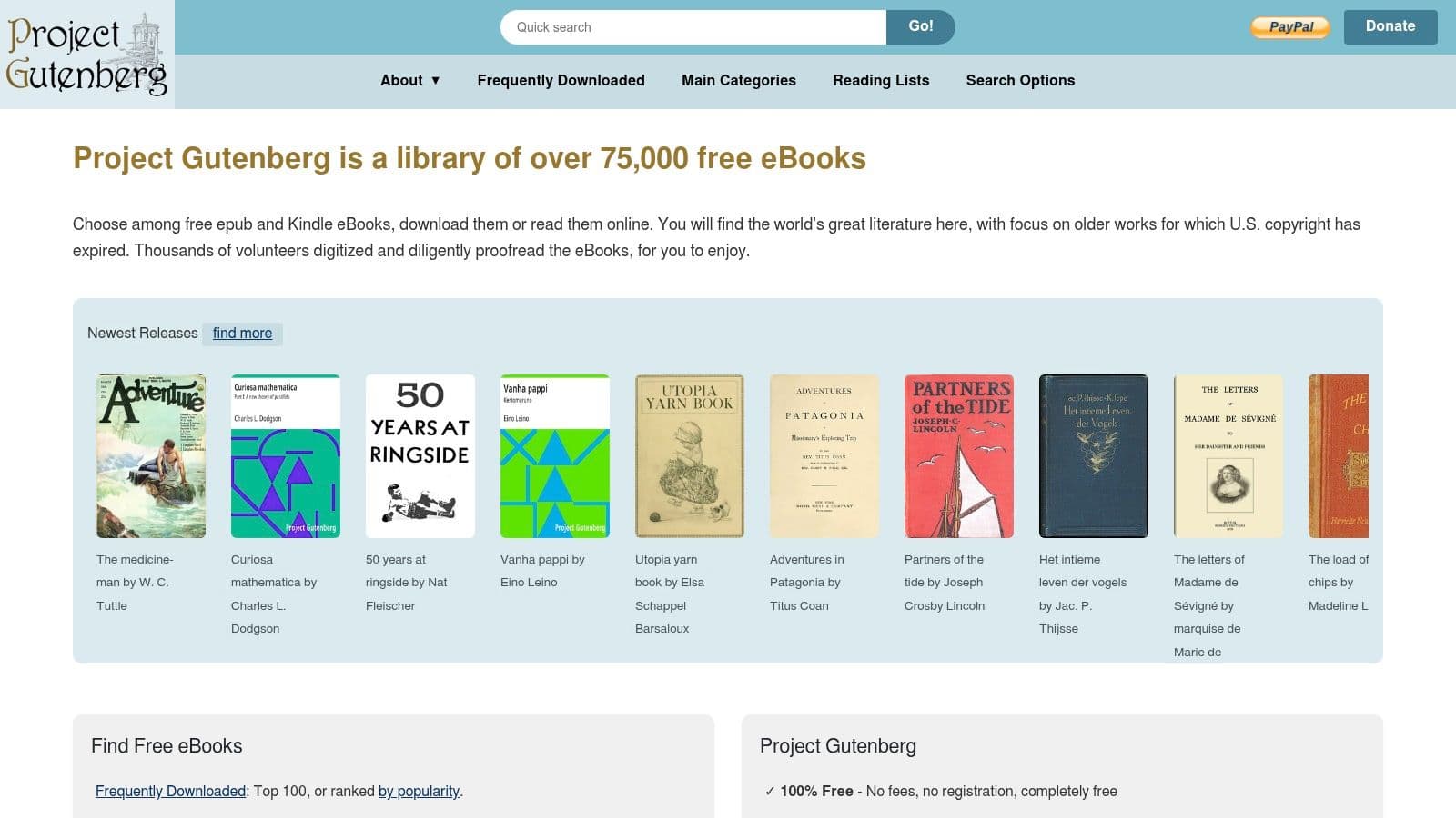 Project Gutenberg
