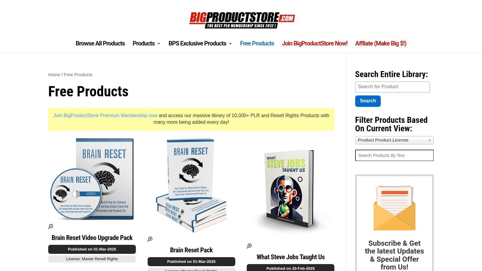 BigProductStore