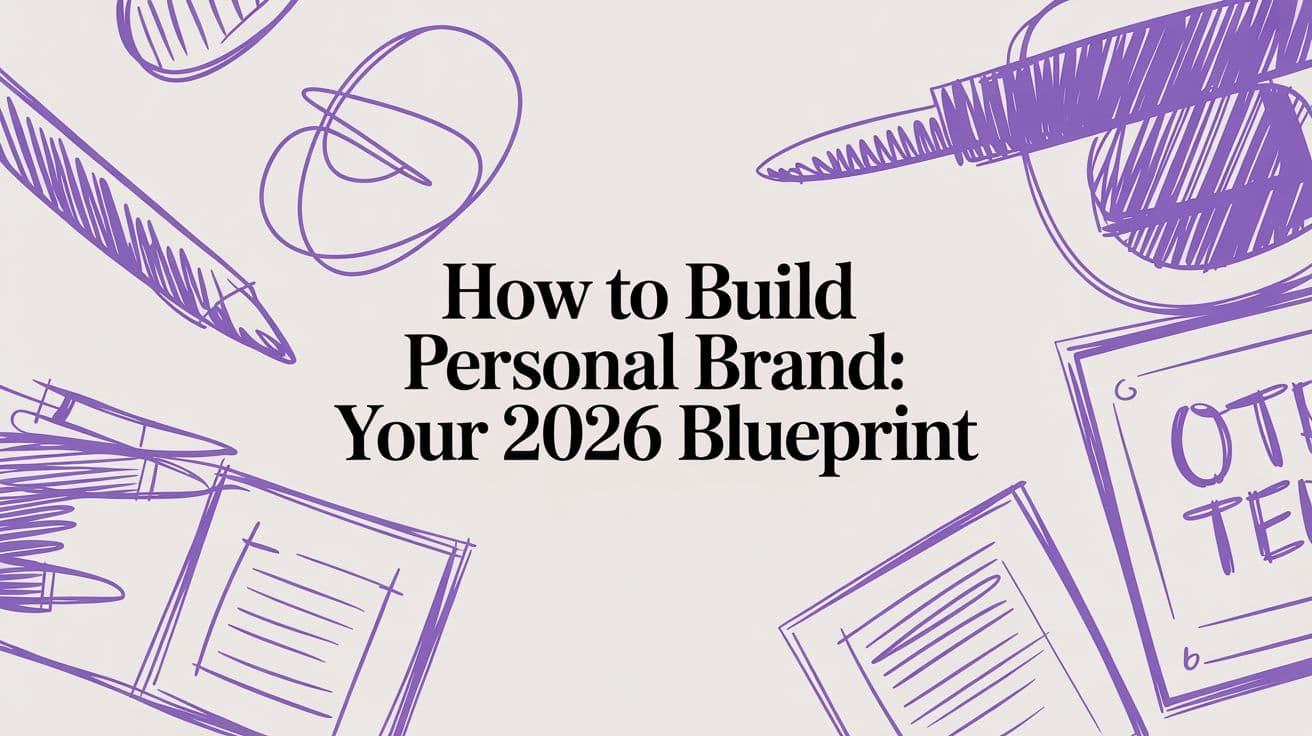 How to Build Personal Brand: Your 2026 Blueprint