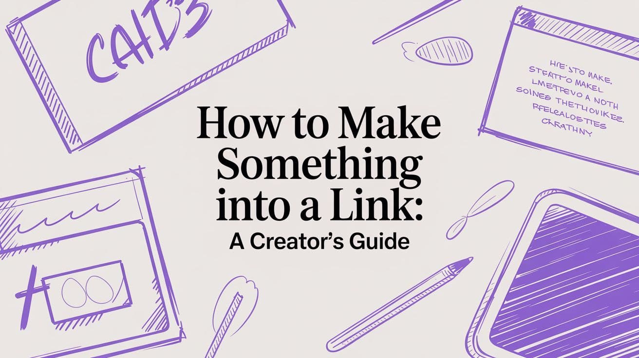 How to Make Something Into a Link: A Creator’s Guide