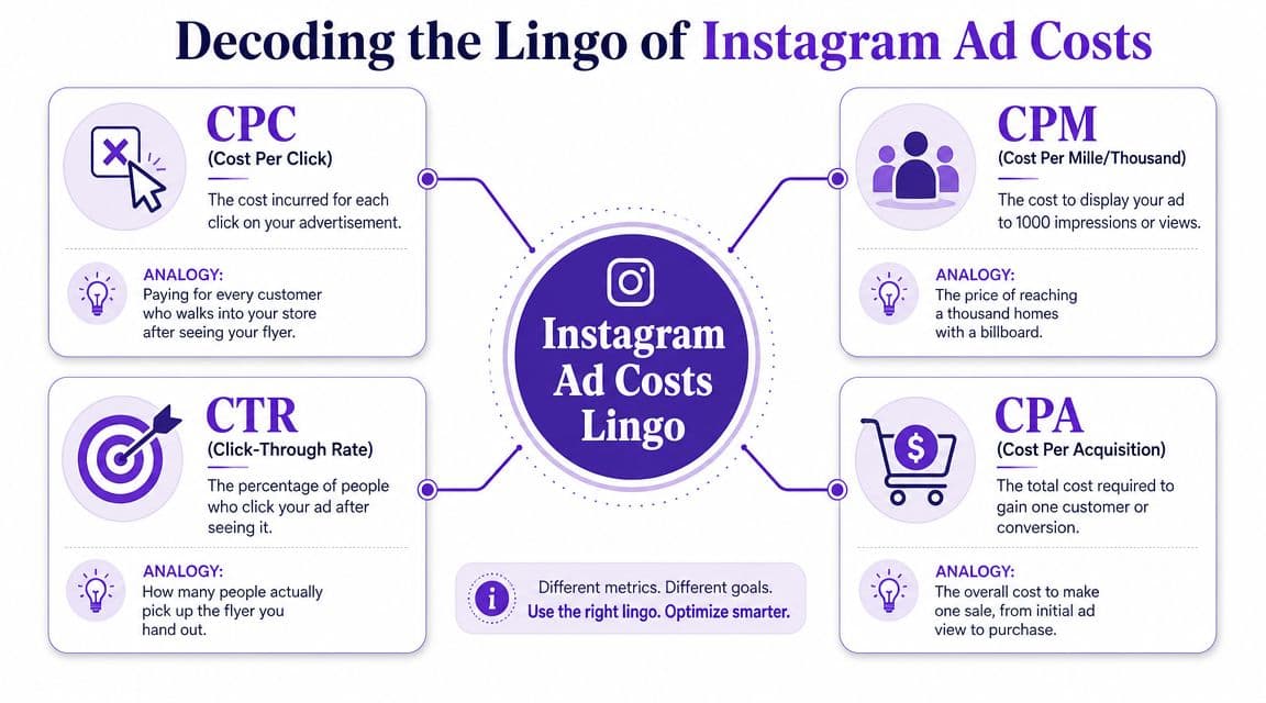 Decoding the Lingo of Instagram Ad Costs