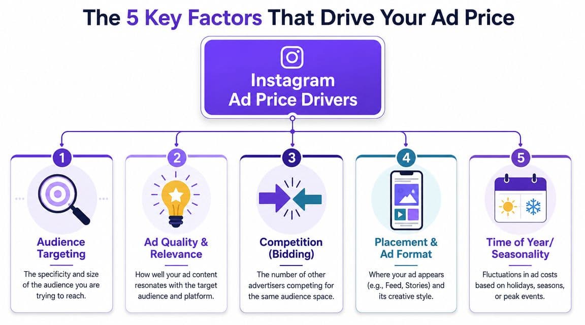 The 5 Key Factors That Drive Your Ad Price