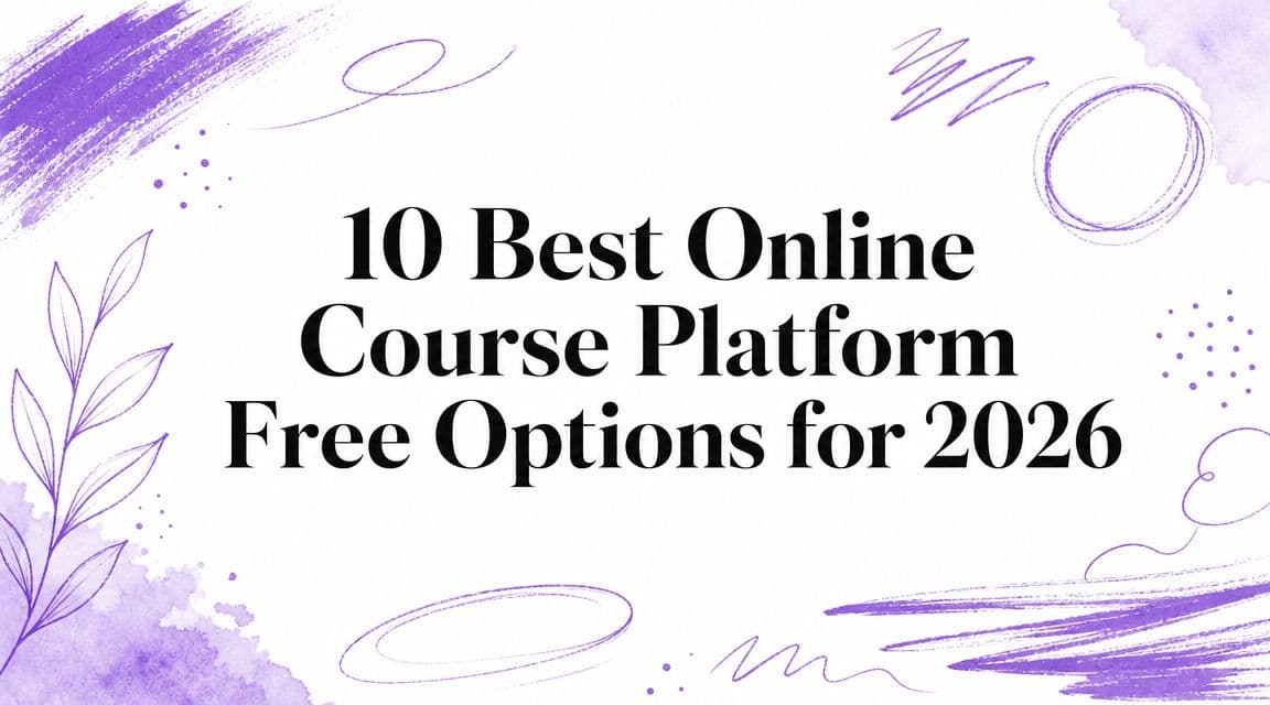 10 Best Online Course Platform Free Options for 2026